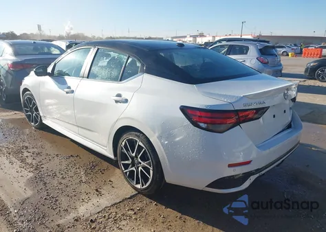 2025 Nissan Sentra Sr из США, поврежденный, VIN 3N1AB8DV4SY282531